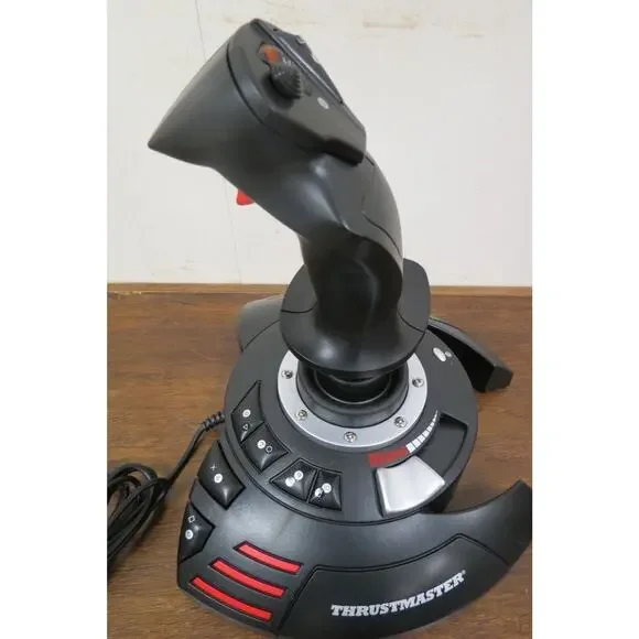 Thrustmaster Joystick T.Flight Stick X Flight Simulators PC & PS3 W/ 2 PS3 Games - Picture 11 of 16